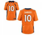 nike nfl denver broncos #10 sanders elite orange [sanders]