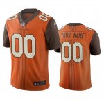 Cleveland Browns Custom Brown Vapor Limited City Edition Jersey