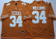 Texas Longhorns Orange #34 Ricky Williams College Jersey