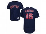 Men MLB Boston Red Sox #16 Andrew Benintendi Majestic Blue FlexBase Authentic Collection Jerseys