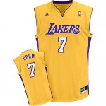 Basketball Jerseys los angeles Lakers #7 odom yellow[2011 swingm