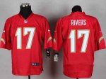 nike nfl san diego chargers #17 philip rivers elite red jerseys