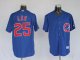 Baseball Jerseys chicago cubs #25 lee blue