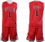 Chicago Bulls #1 Rose Red Suit