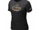 Women St.Louis Rams Black T-Shirt