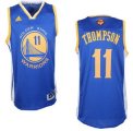 nba golden state warriors #11 klay thompson blue 2016 the finals hot printed jerseys