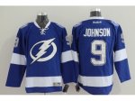 NHL tampa bay lightning #9 Johnson blue jerseys new