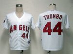 Baseball Jerseys los angeles angels #44 trumbo white[cool base]