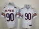 nike nfl chicago bears #90 peppers white jersey [game]
