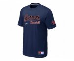 MLB Houston Astros D.Blue Nike Short Sleeve Practice T-Shirt
