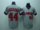 Baseball Jerseys anaheim angels #44 jackson m&n grey
