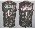 nba new york knicks #1 stoudemire camo jerseys