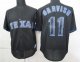mlb jerseys texas rangers #11 darvish black fashion