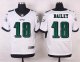 nike philadelphia eagles #18 bailey elite white jerseys