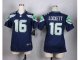 Youth Nike Seattle Seahawks #16 Tyler Lockett Steel Blue jerseys