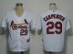 Baseball Jerseys st.louis cardinals #29 Carpenter white(cool bas