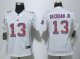 Women NFL New York Giants #13 Odell Beckham Jr Nike White Strobe Jerseys