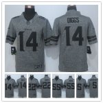 Nike NFL Minnesota Vikings Top players Grey Stitched Gridiron Gray Limited Jerseys