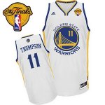 nba adidas golden state warriors #11 klay thompson swingman royal white road 2015 the finals patch nba cheap jersey
