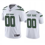 New York Jets Custom White 2019 Vapor Untouchable Limited Jersey - Men's