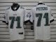 nike nfl philadelphia eagles #71 peters elite white jerseys