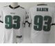 nike nfl philadelphia eagles #93 jason babin elite white jerseys