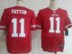 nike nfl san francisco 49ers #11 patton elite red jerseys [patto