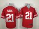 nike nfl san francisco 49ers #21 gore red jerseys [game]
