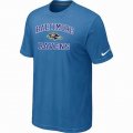 Baltimore Ravens T-Shirts light blue