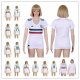 Women 2018 Mexico Away White Soccer Jersey Short Sleeves