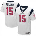 Men's Nike Houston Texans #15 Will Fuller Elite White NFL Jersey