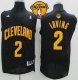 nba cleveland cavaliers #2 kyrie irving black fashion the finals patch stitched jerseys