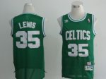 nba boston celtics #35 lewis green jerseys [fans edition]