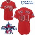 customize mlb los angeles angels of anaheim jersey red cool base