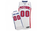customize NBA jerseys detriot pistons revolution 30 white home