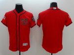 mlb washington nationals blank majestic scarlet fashion stars stripes flex base jerseys