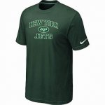 New York Jets T-shirts dk green