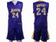 Basketball Jerseys los angeles lakers #24 bryant purple(suit)