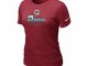 Women Miami Dolphins Red T-Shirt