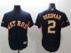 Baseball Houston Astros #2 Alex Bregman Navy 2018 Gold Program Cool Base Stitched Jerseys