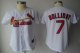 women Baseball Jerseys st.louis cardinals #7 holliday white