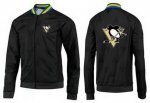 NHL jerseys Pittsburgh Penguins Zip Jackets Black-4