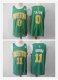 Basketball Boston Celtics #11 Kyrie Irving #0 Jayson Tatum Green Swingman Earned Edition Jersey