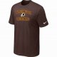 Washington Redskins T-shirts brown