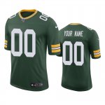 Green Bay Packers Custom Green 100th Season Vapor Limited Jersey