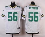 nike green bay packers #56 peppers white elite jerseys