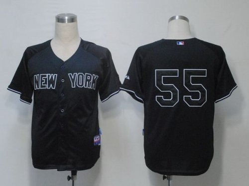 Baseball Jerseys new york yankees #55 matsui black(cool base)