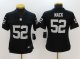 Women NFL Oakland Raiders #52 Khalil Mack Nike Black Vapor Untouchable Limited Jerseys