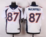 nike denver broncos #87 McCaffrey white elite jerseys