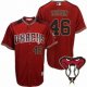 mlb majestic arizona diamondbacks #46 patrick corbin red cool base alternate jerseys